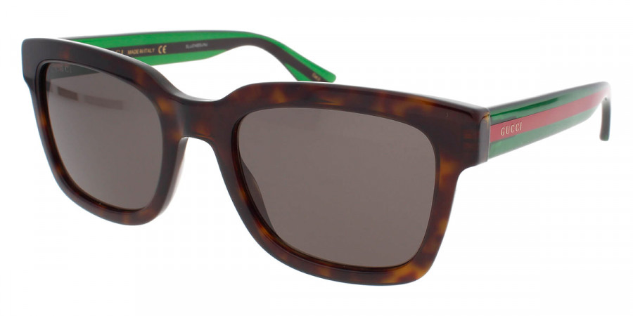 Color: Green/Havana (003) - Gucci GG0001S00352