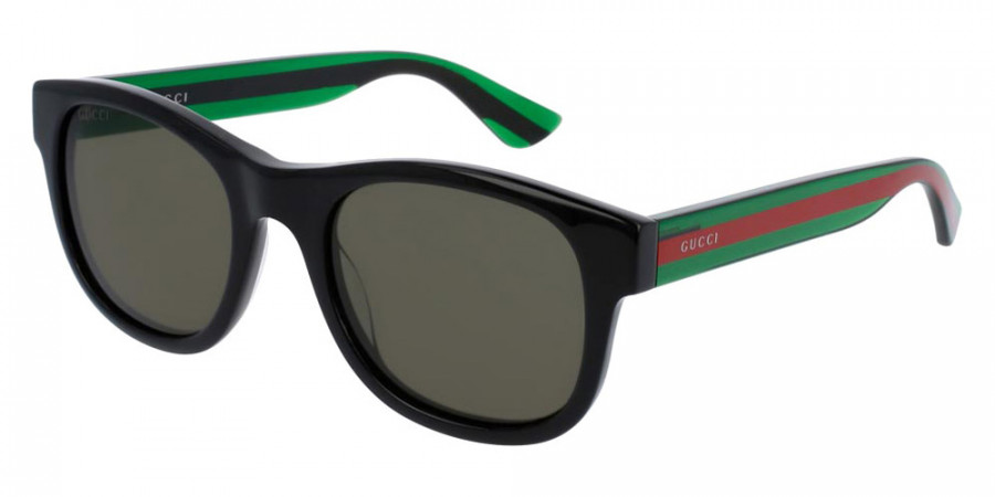 Gucci™ GG0003SN 002 52 - Black/Green