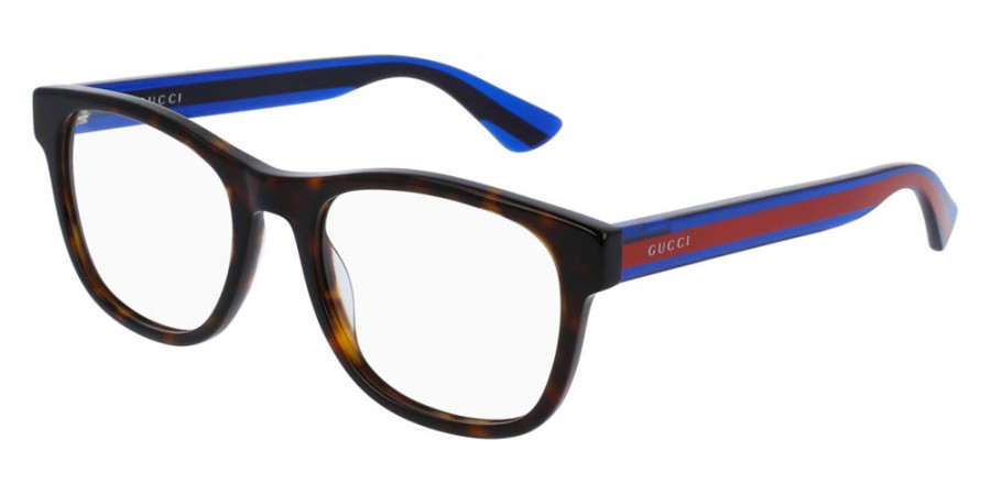 Gucci™ GG0004ON 003 53 - Havana/Blue