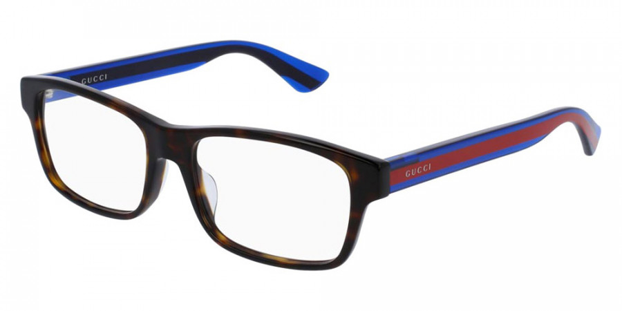 Gucci™ GG0006OAN 003 55 - Havana/Blue