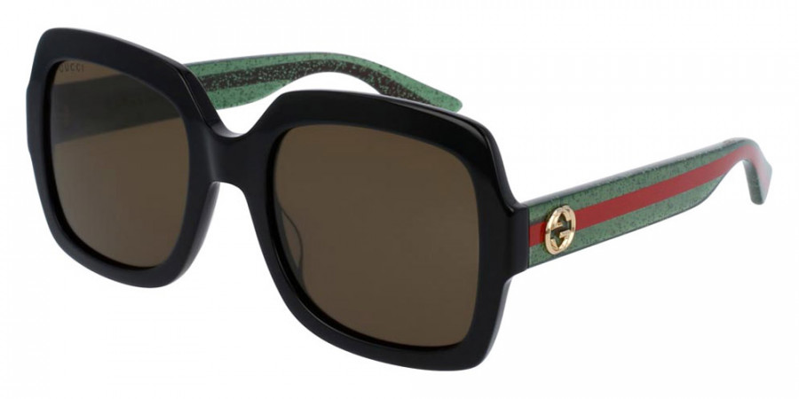 Color: Black/Green (002) - Gucci GG0036SN00254