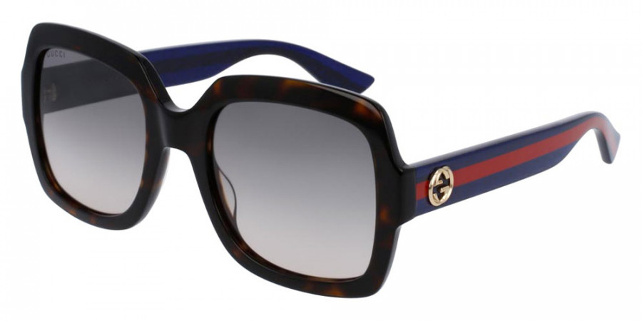 Gucci™ GG0036SN 004 54 - Havana/Blue