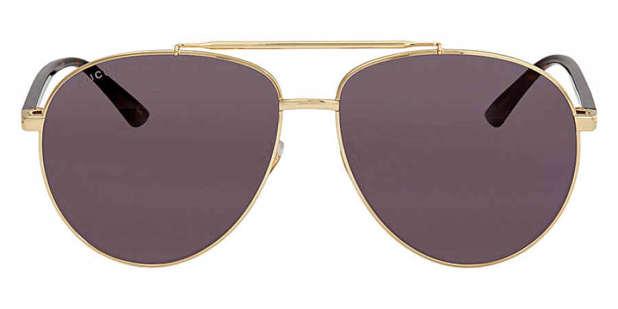 Gucci GG0043SA 002 61 Havana Gold Sunglasses