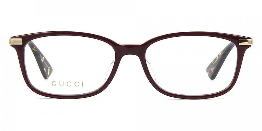 Gucci™ GG0112OA 005 53 - Burgundy/Gold