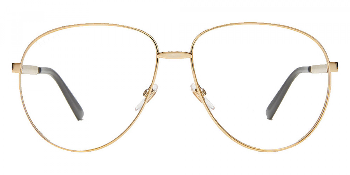 Gucci aviator shop metal glasses