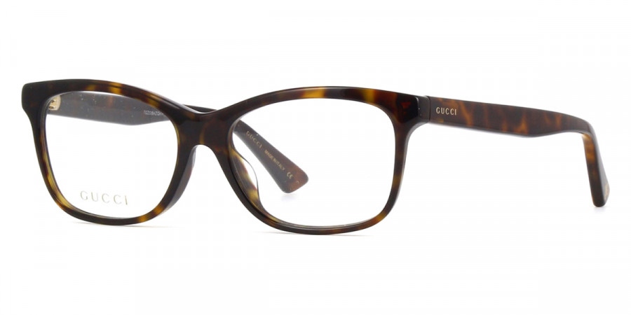 Color: Havana (002) - Gucci GG0162OA00255