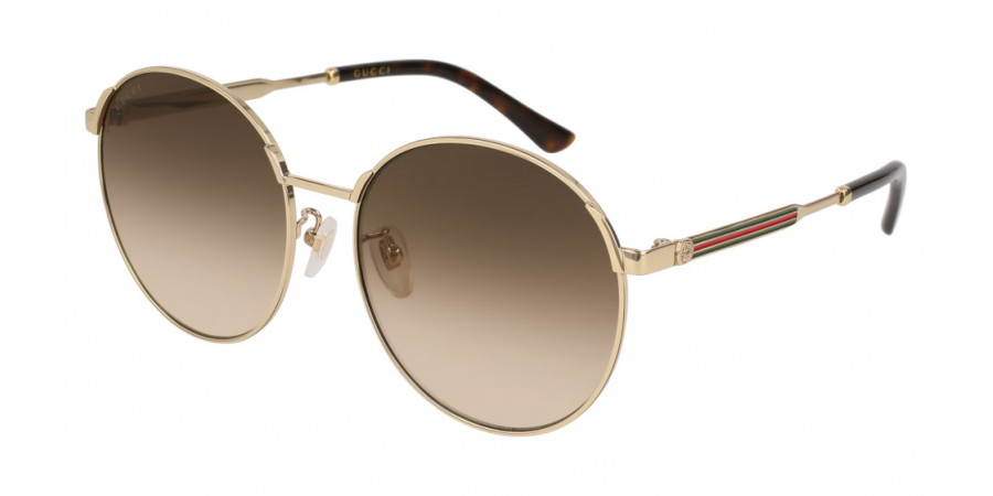 Color: Gold (003) - Gucci GG0206SK00358