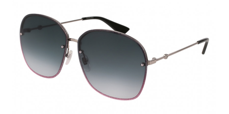 Color: Ruthenium (004) - Gucci GG0228S00463