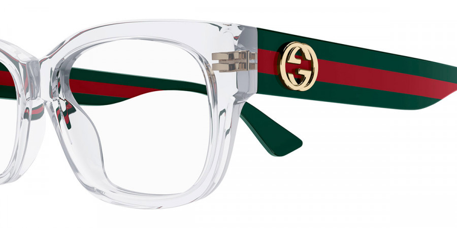 Color: Crystal/Green (016) - Gucci GG0278O01655