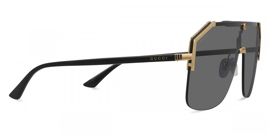 Gucci GG0291S 001 99 Gold Black Sunglasses