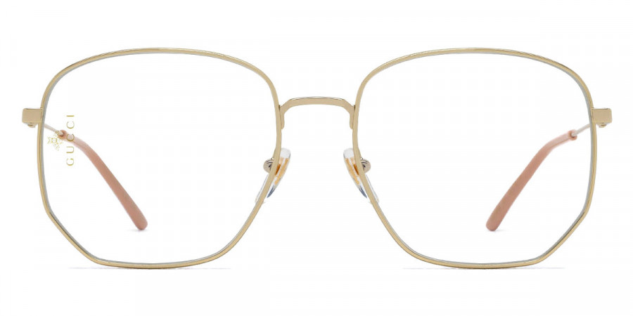 Gucci round metal glasses hotsell