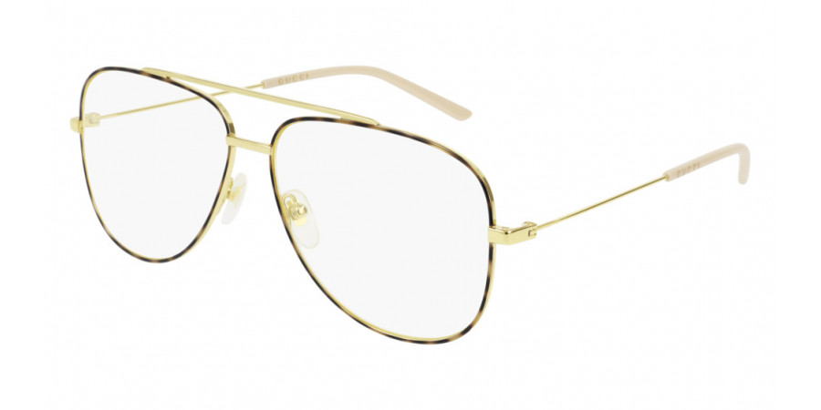 Color: Gold (003) - Gucci GG0442O00360