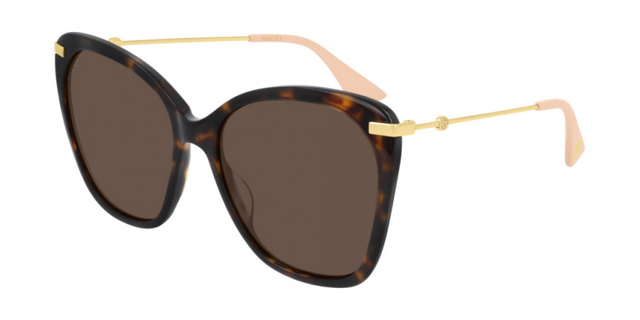 Color: Gold/Havana (003) - Gucci GG0510S00356