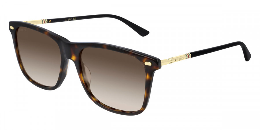 Color: Gold/Havana (002) - Gucci GG0518S00254