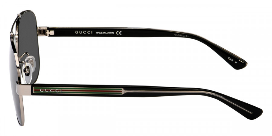 Color: Crystal/Ruthenium (007) - Gucci GG0528S00763