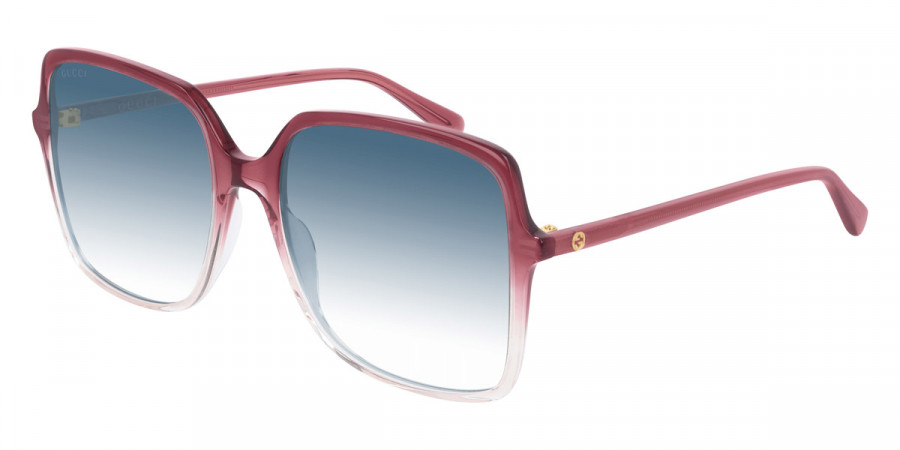 Gucci™ GG0544S 005 57 - Red/Burgundy