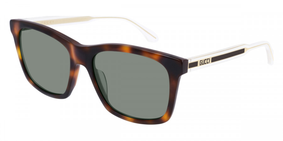 Color: Havana/Crystal (003) - Gucci GG0558S00356