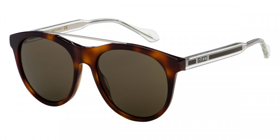 Color: Crystal/Havana (002) - Gucci GG0559S00254