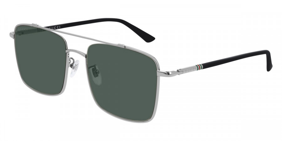 Color: Black/Ruthenium (003) - Gucci GG0610SK00356