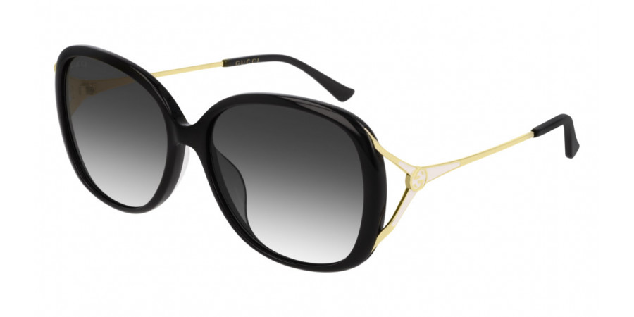 Color: Gold/Black (001) - Gucci GG0649SK00158