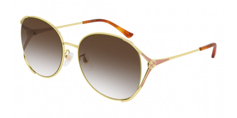 Color: Gold (004) - Gucci GG0650SK00459