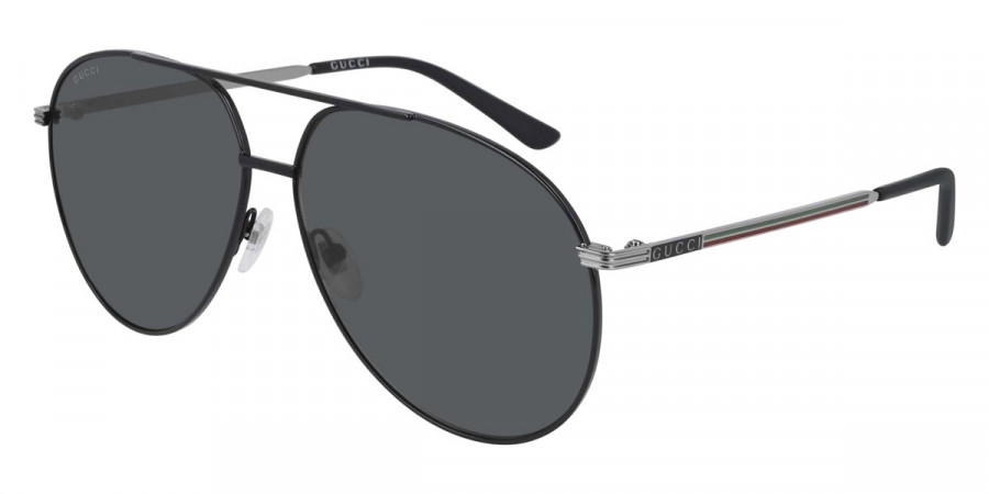 Color: Black/Ruthenium (001) - Gucci GG0832S00164