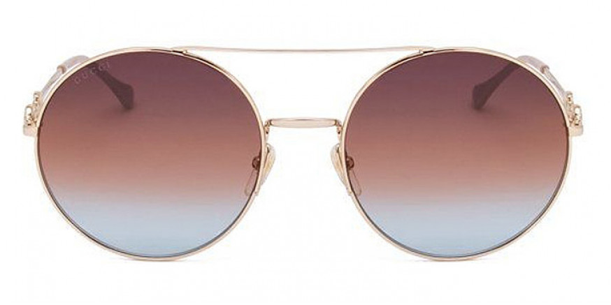 Gucci™ GG0878S 004 59 Gold Sunglasses