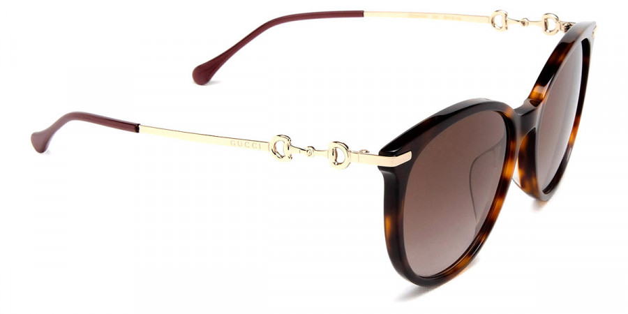 Color: Havana/Gold (002) - Gucci GG0885SA00256