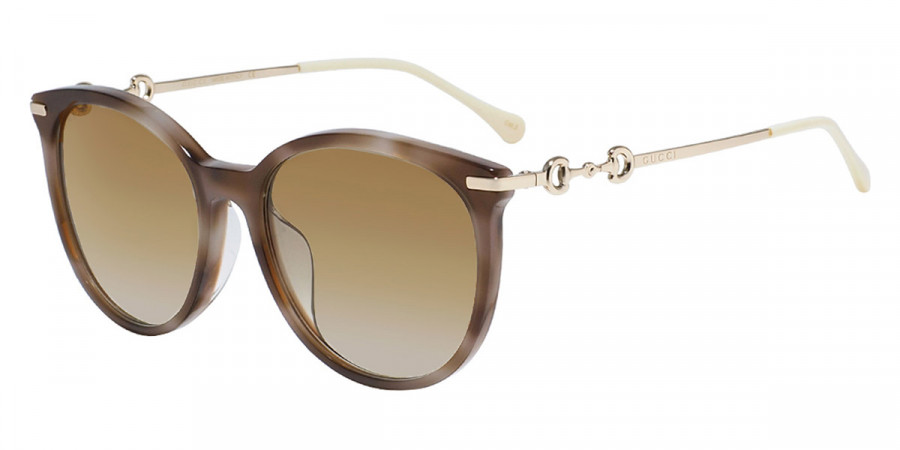 Color: Havana/Gold (004) - Gucci GG0885SA00456