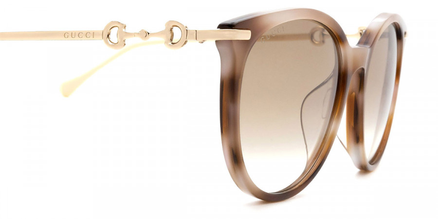 Color: Havana/Gold (004) - Gucci GG0885SA00456