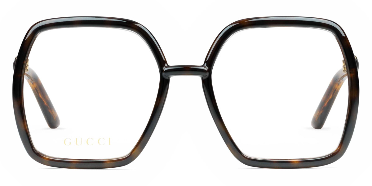 Gucci™ GG0890O 002 55 Havana Eyeglasses