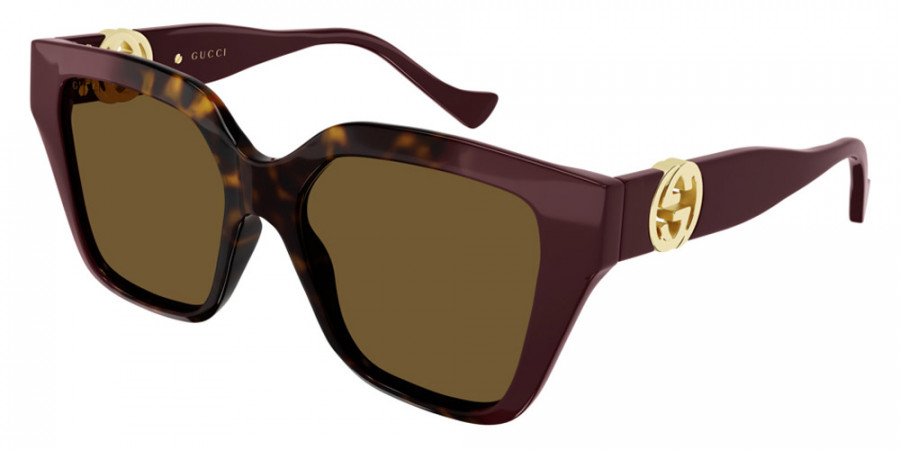 Color: Burgundy/Havana (009) - Gucci GG1023S00954