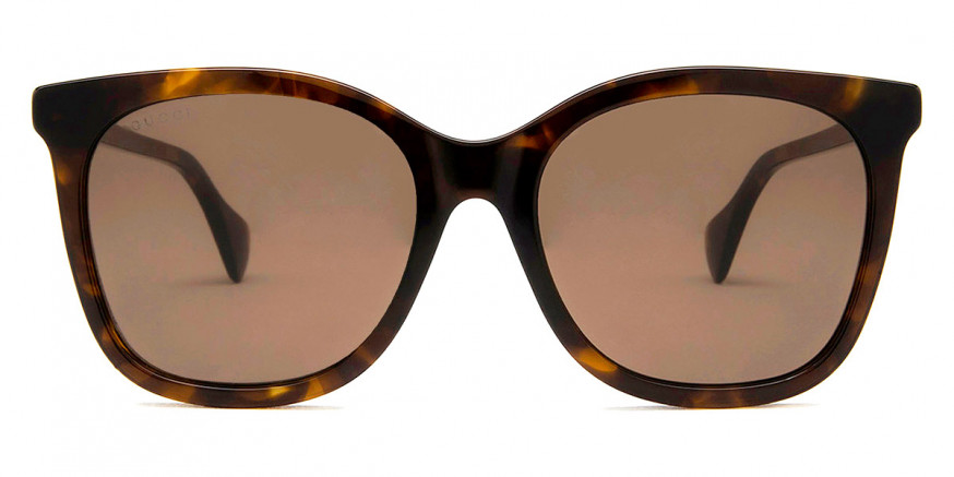 Gucci™ GG1071S 002 55 Havana Sunglasses