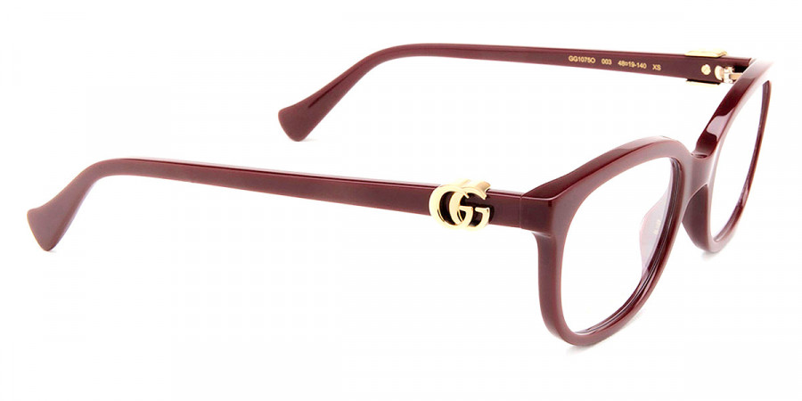 Color: Burgundy (003) - Gucci GG1075O00348