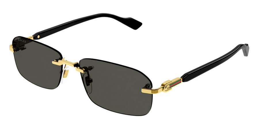 Color: Gold/Black (001) - Gucci GG1221S00156