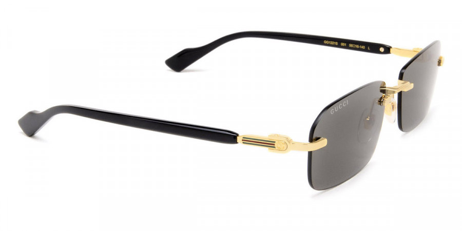 Color: Gold/Black (001) - Gucci GG1221S00156