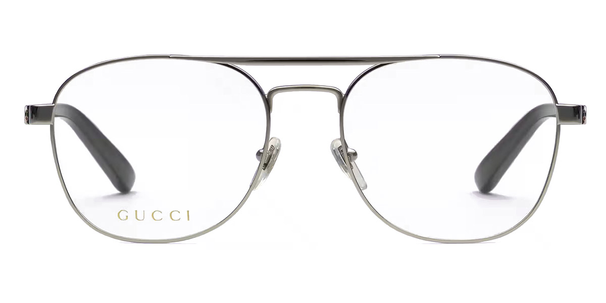 Gucci™ GG1290O 001 54 - Gunmetal/Black