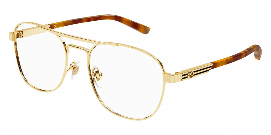 Color: Gold/Havana (002) - Gucci GG1290O00254