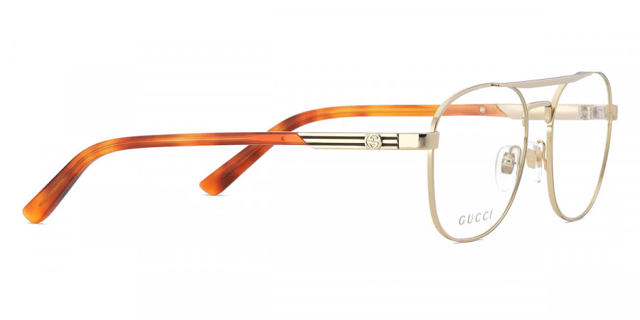 Color: Gold/Havana (002) - Gucci GG1290O00254