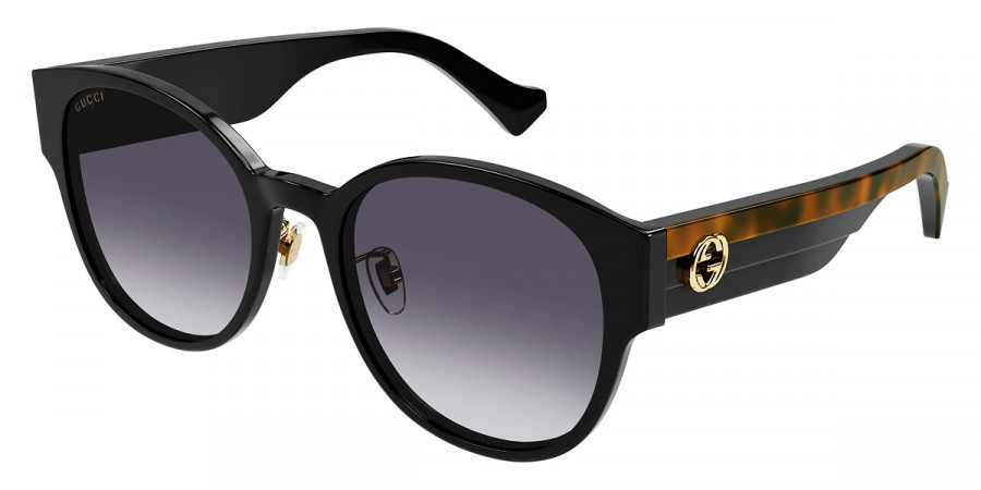 Color: Black/Havana (001) - Gucci GG1304SK00156