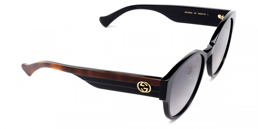 Color: Black/Havana (001) - Gucci GG1304SK00156