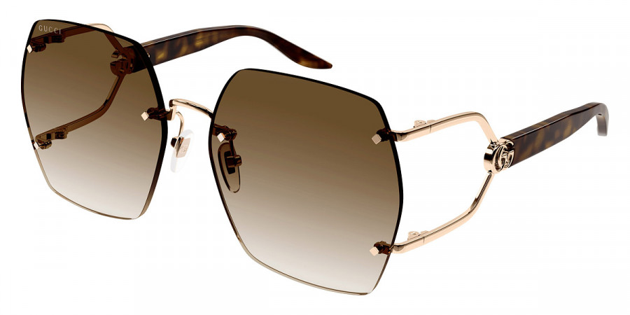 Color: Gold/Havana (002) - Gucci GG1562S00262