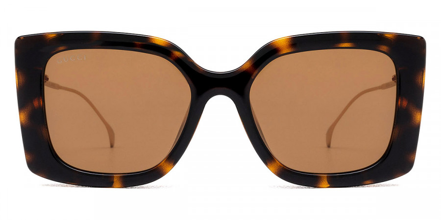 Gucci GG1567SA 002 54 Havana Gold Sunglasses