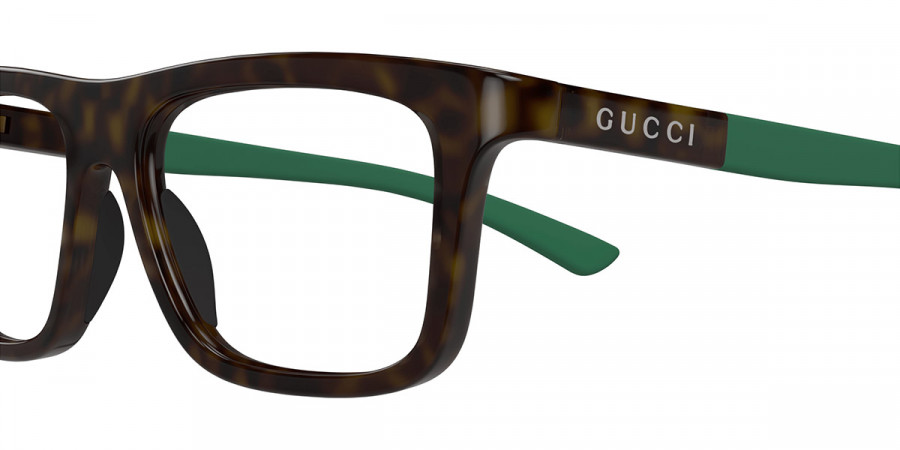 Color: Havana/Green (004) - Gucci GG1737O00454