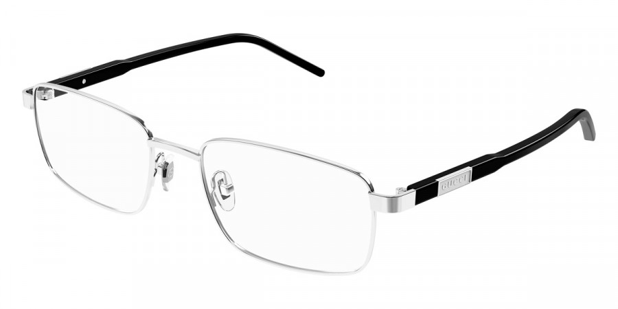 Color: Silver/Black (005) - Gucci GG1801O00556