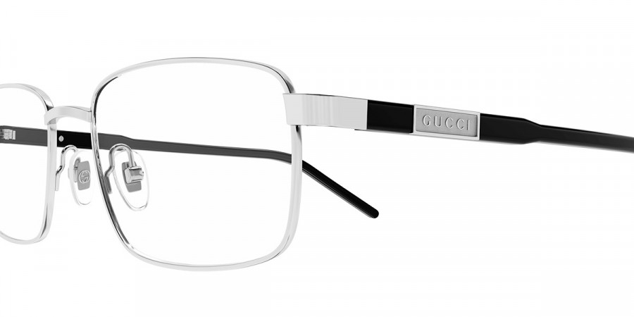 Color: Silver/Black (005) - Gucci GG1801O00556