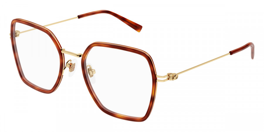 Color: Havana/Gold (002) - Gucci GG1850O00251