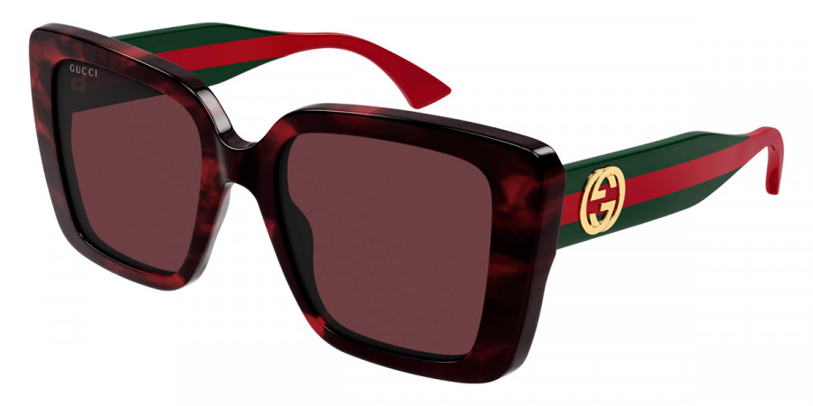 Color: Havana/Green (003) - Gucci GG1861S00353