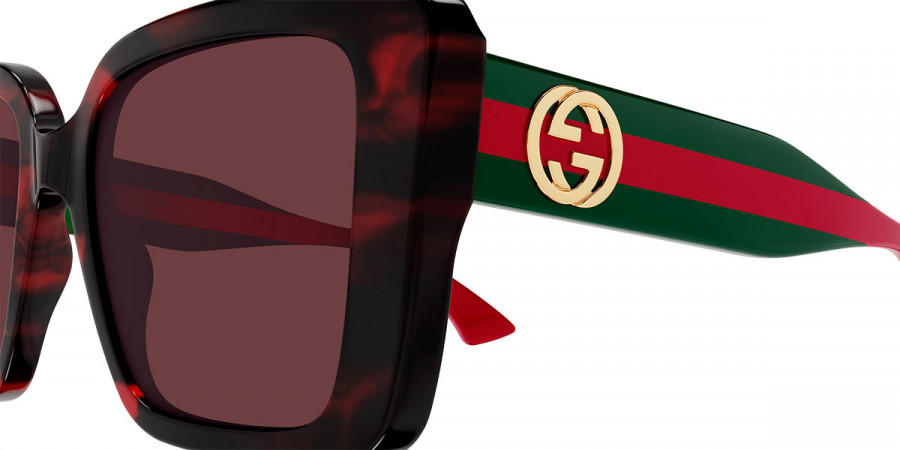 Color: Havana/Green (003) - Gucci GG1861S00353