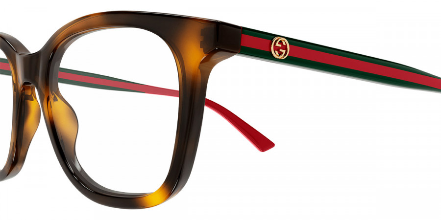 Color: Havana/Green (002) - Gucci GG1864O00250